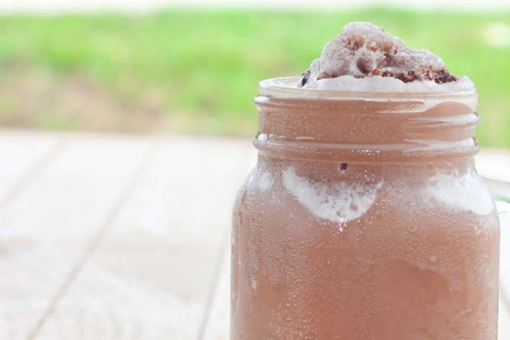 Smoothie de chocolate con especias