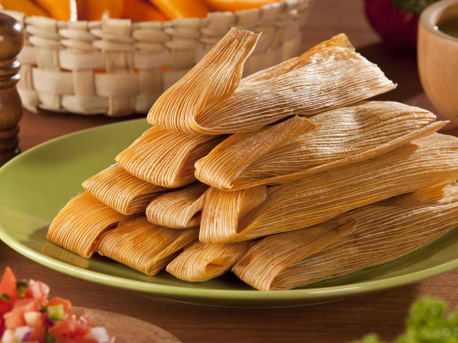 Tamales para el Día de la Candelaria