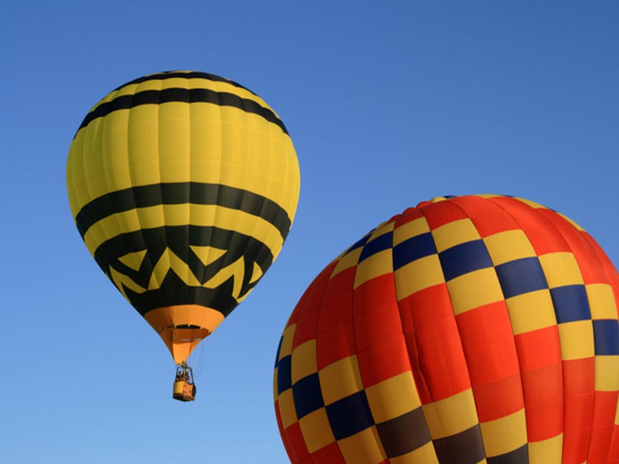 Encuentro Nacional de Globos Aerostáticos en Teotihuacán