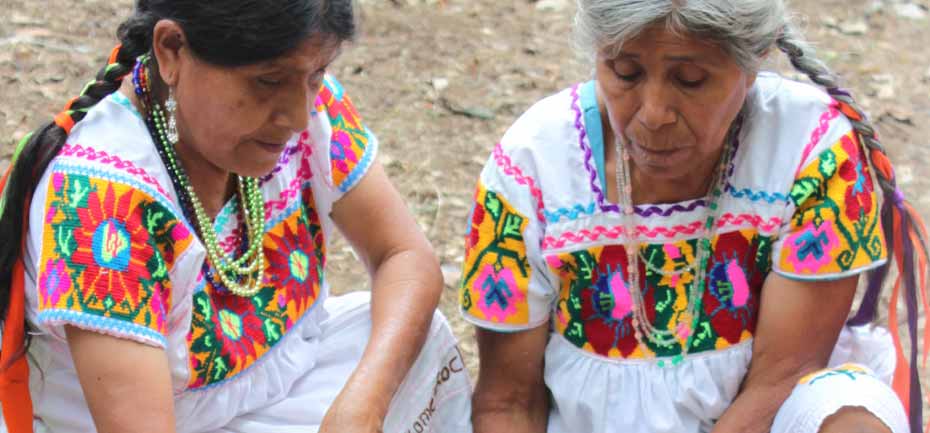 Taller sobre comida Huasteca en Chincotepec, Veracruz