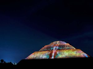 Experiencia nocturna en Teotihuacán