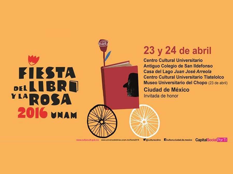 Fiesta del Libro y la Rosa en la UNAM