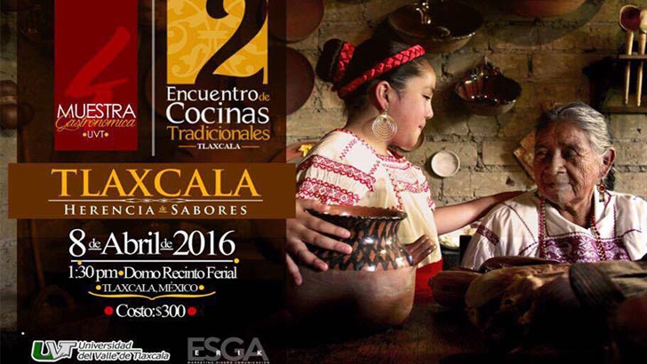 Muestra gastronómica en Tlaxcala