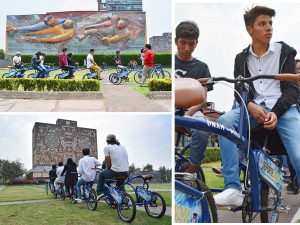 Bicitren en la UNAM