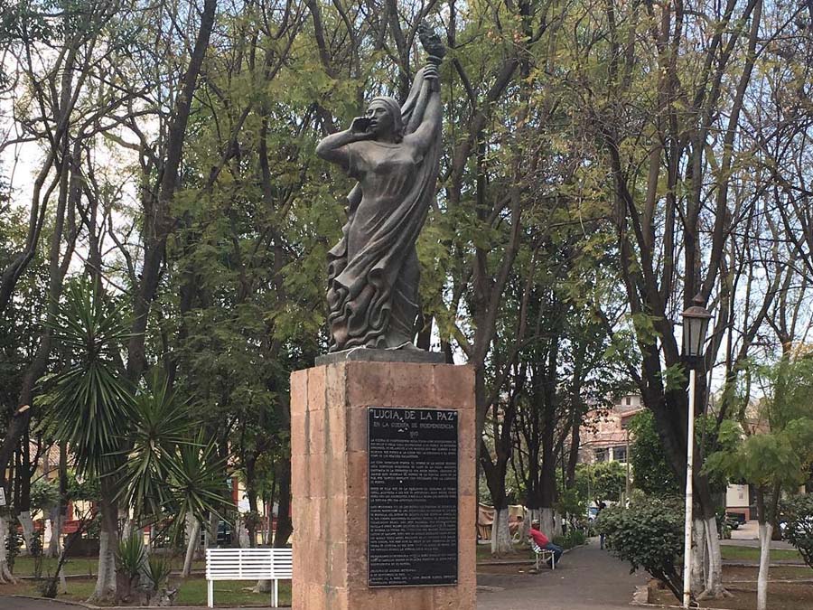 Plaza de la Paz, Juquilpan, Michoacán