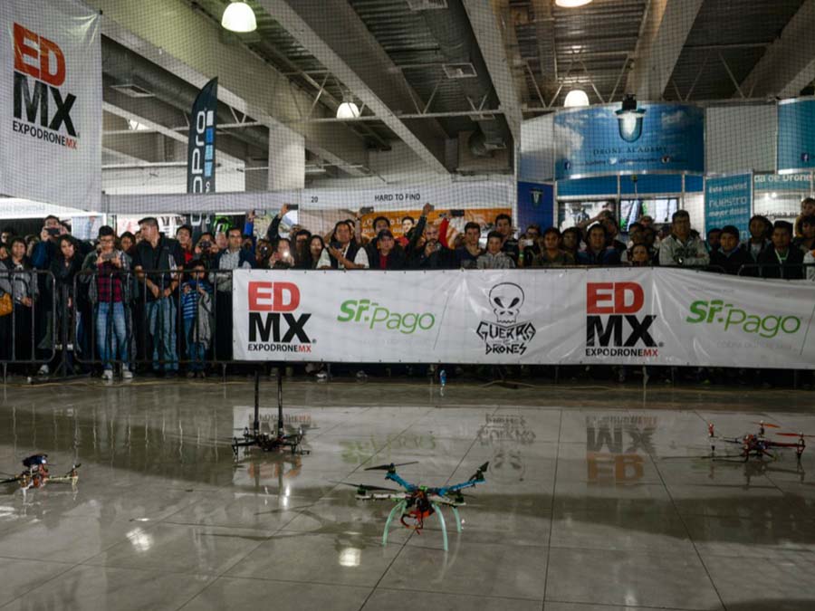 EDMX 2016: demostración de drones en la CDMX