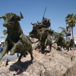 Monumento el Encierro en Aguascalientes