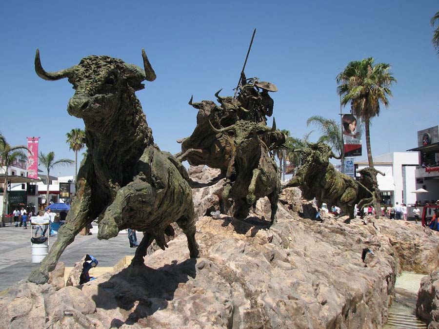 Monumento el Encierro en Aguascalientes