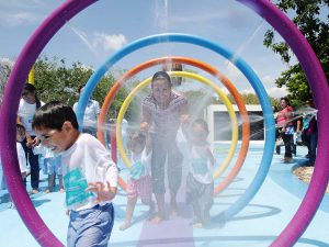 Parque acuático en el Zoológico Animaya en Mérida, Yucatán