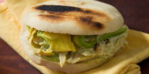 Arepa reina pepiada