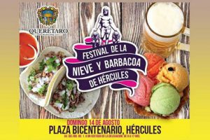 7° Festival de la nieve y la barbacoa en Hércules, Querétaro