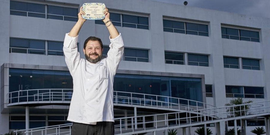 Juan Emilio Villaseñor, ganador del 2do. Concurso Cocinero de Guanajuato 2016