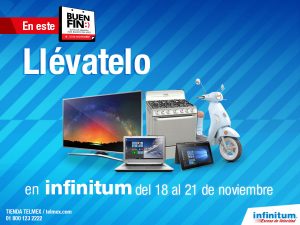 Aprovecha el Buen Fin 2016 con los descuentos de Tienda Telmex