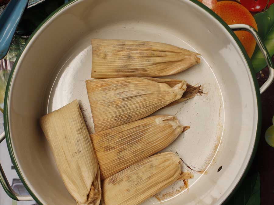 Tamales de picadillo