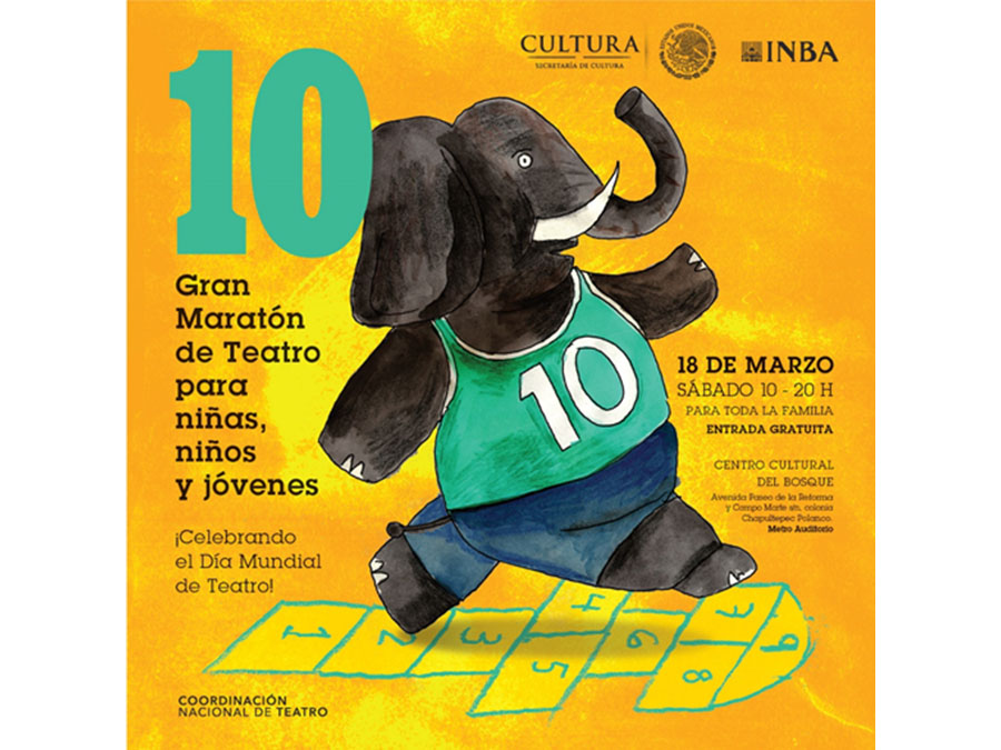 gran maraton teatro niñas niños jovenes 2017