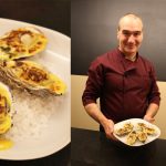 Ostiones a la Rockefeller, una receta del chef Pablo San Román