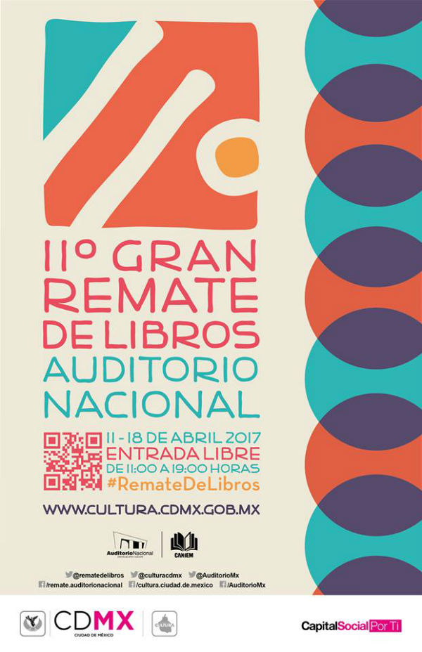 remate de libros auditorio nacional 2017