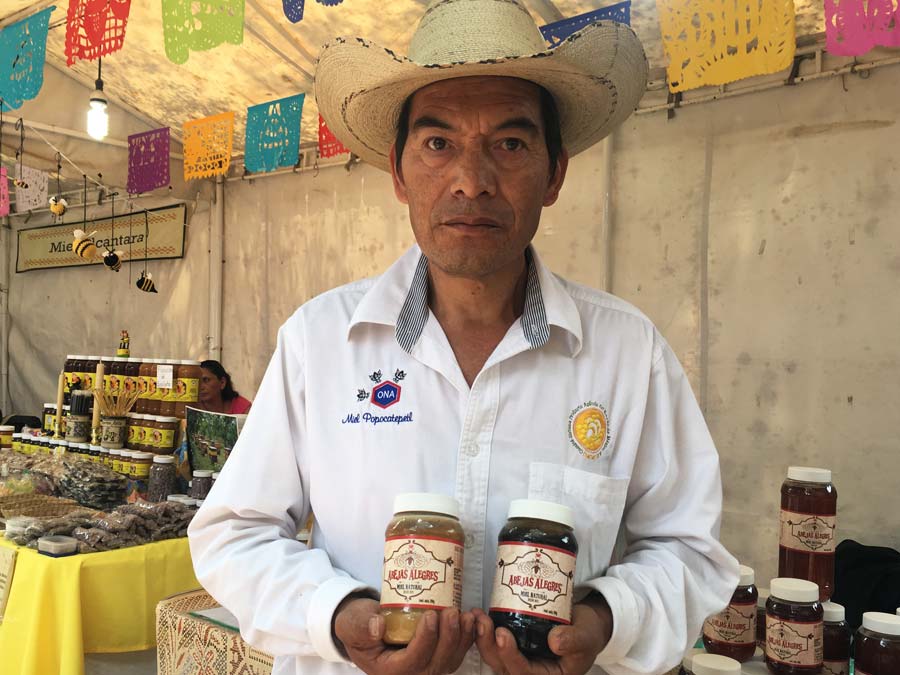 Apicultores mexicanos: Felipe Flores de Abejas Alegres Foto: Mariana Castillo