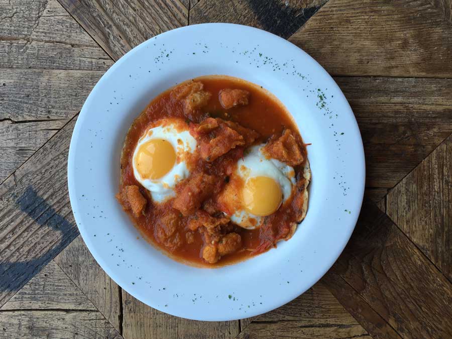 Receta fácil de huevos charros