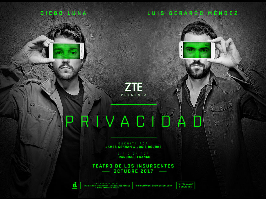 Diego Luna y Luis Gerardo Méndez presentan Privacidad