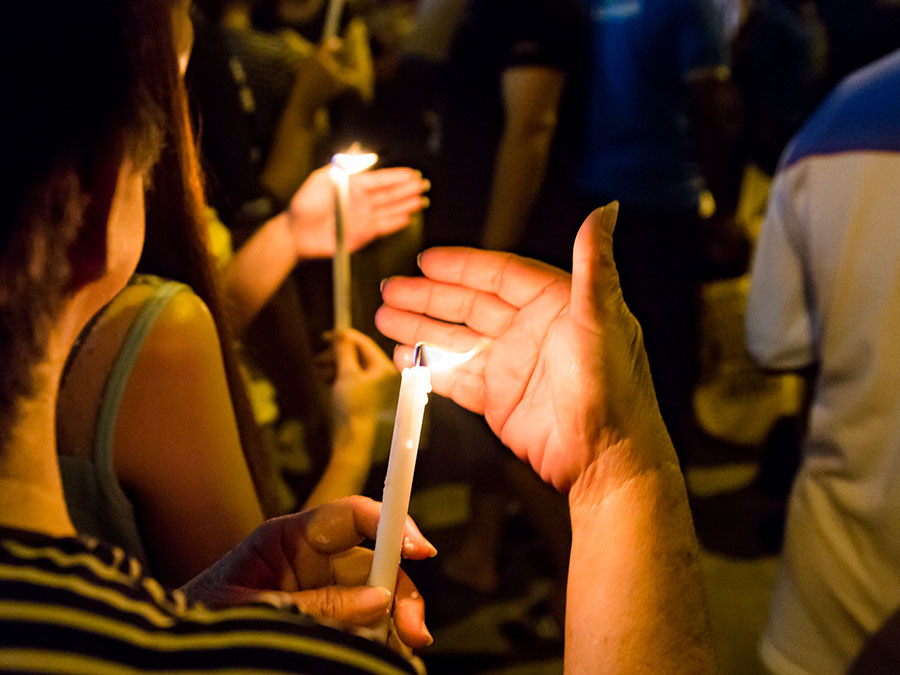 Noche de velas en la CDMX, un homenaje a las víctimas de terremotos