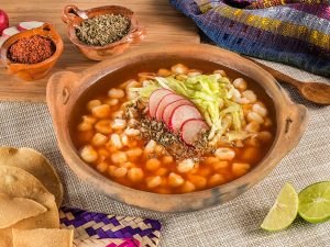 Pozole con amaranto