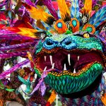 Alebrijes en Reforma, fantásticas criaturas hechas por mexicanos