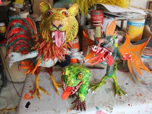 Curiosidades y características de los alebrijes, cortesía de la familia Linares