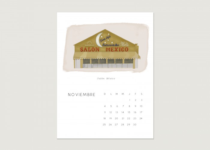 calendarios ilustrados 2018