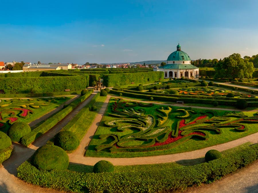 Jardines de Kroměříž en República Checa Foto: Cortesía