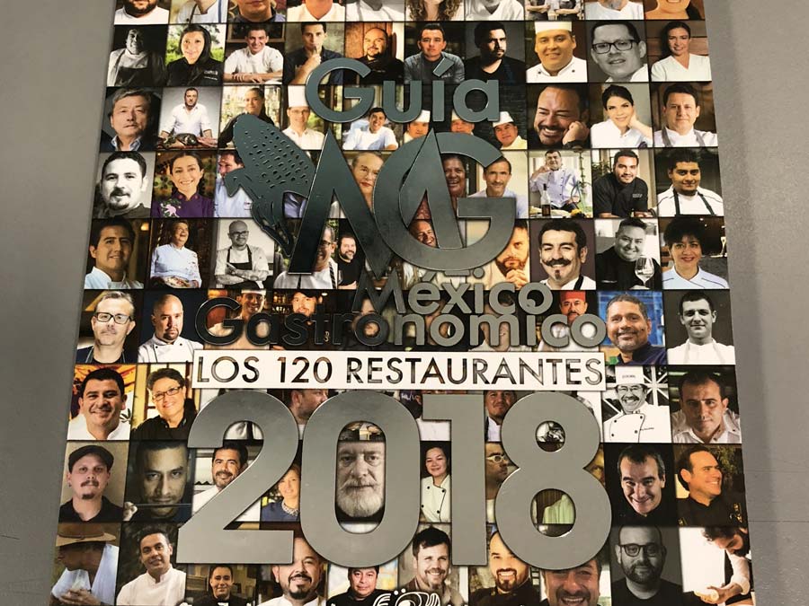 Guía México Gastronómico 2018: 120 restaurantes en México