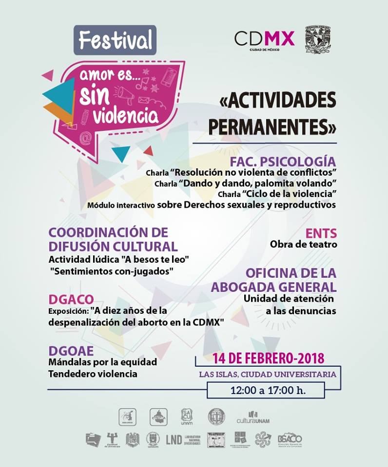 Festival amor es sin violencia