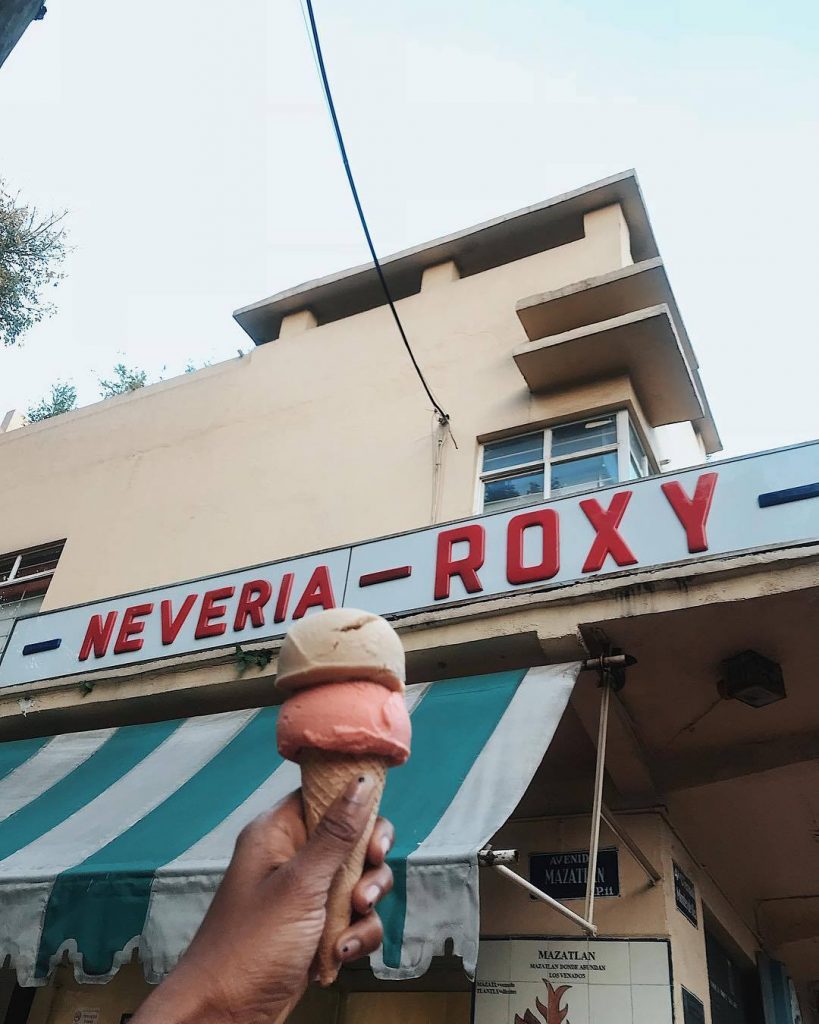 Nevería Roxy, un clásico de helados mexicanos en CDMX Foto: Cortesía