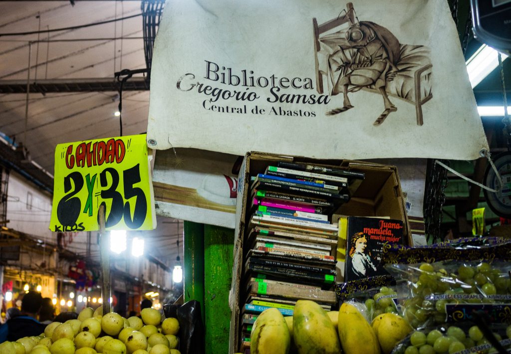 biblioteca de la Central de Abasto