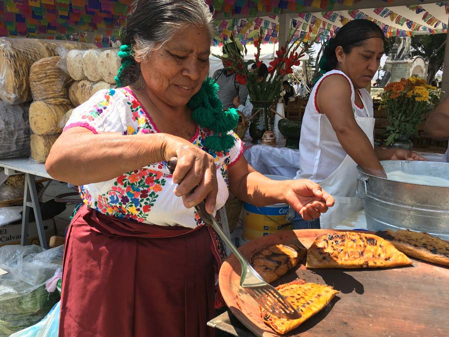 Faustina Valencia, cocinera de San Antonino Castillo Velasco Foto: Mariana Castillo