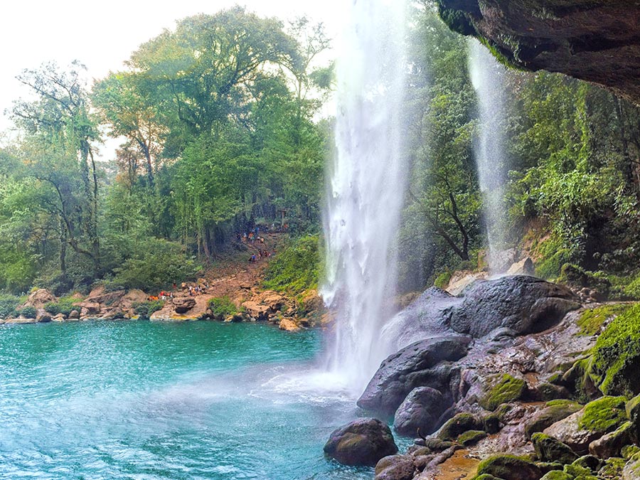 Cascadas en Palenque