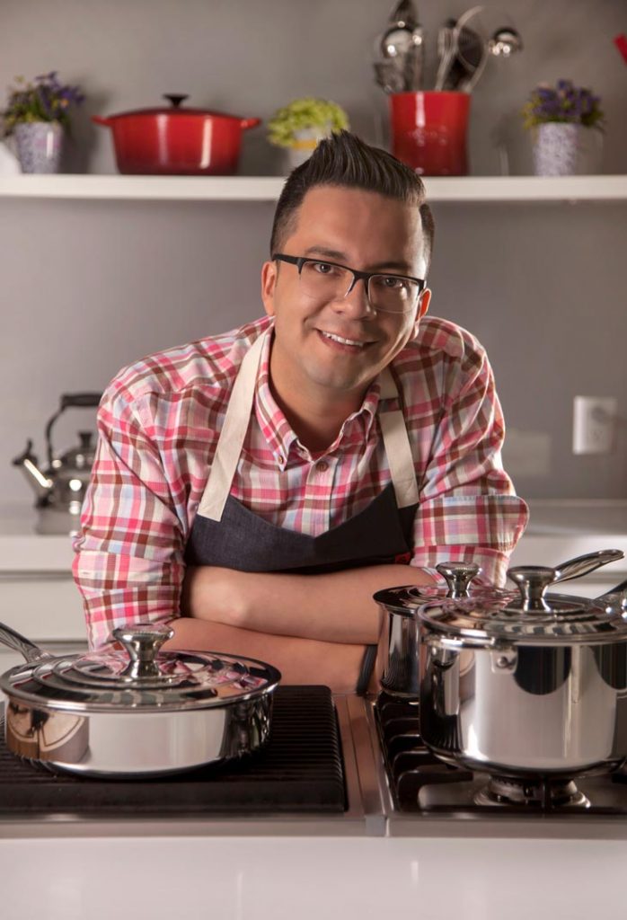 José Ramón Castillo, uno de los chefs mexianos que nos da recomendaciones de botanas para el Mundial Rusia 2018