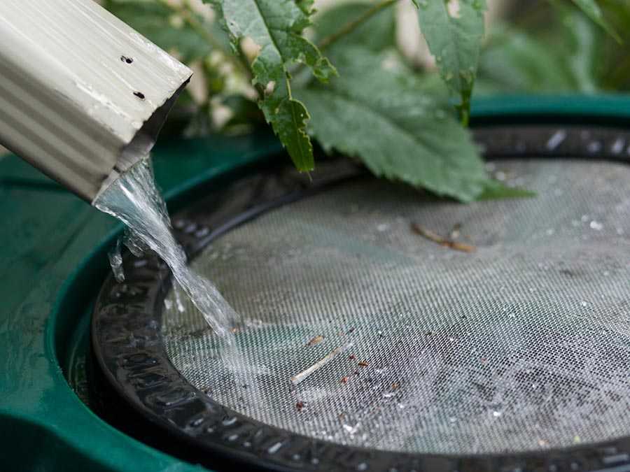 cómo captar agua de lluvia