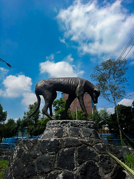 monumento al perro callejero