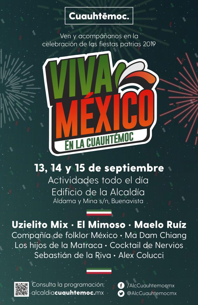 ¿Ya sabes dónde dar el grito de Independencia en la CDMX 2019?