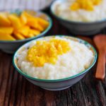 Arroz con leche de coco y cardamomo