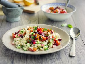 Ensalada fresca de arroz