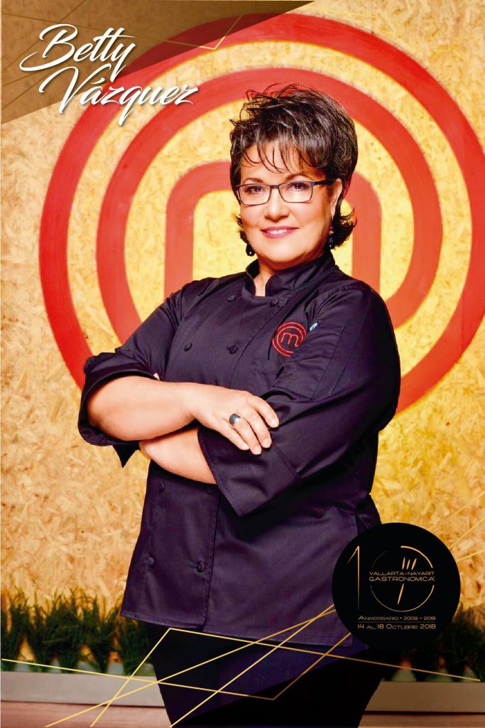 Betty Vázquez en Vallarta Nayarit Gastronómica 2018 