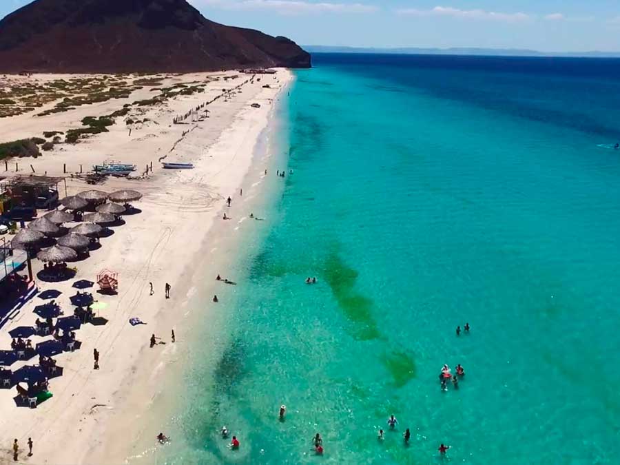 Playas en La Paz