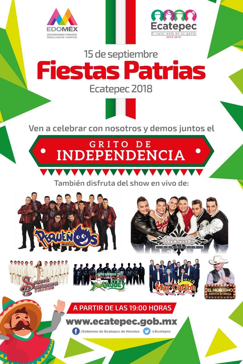 fiestas patrias en el estado de méxico: ecatepec