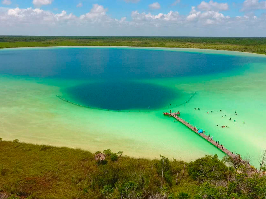 Kaan Luum, un cenote dentro de una laguna que te enamorará