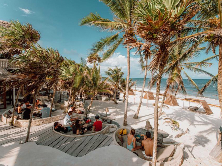 Vida nocturna en Tulum