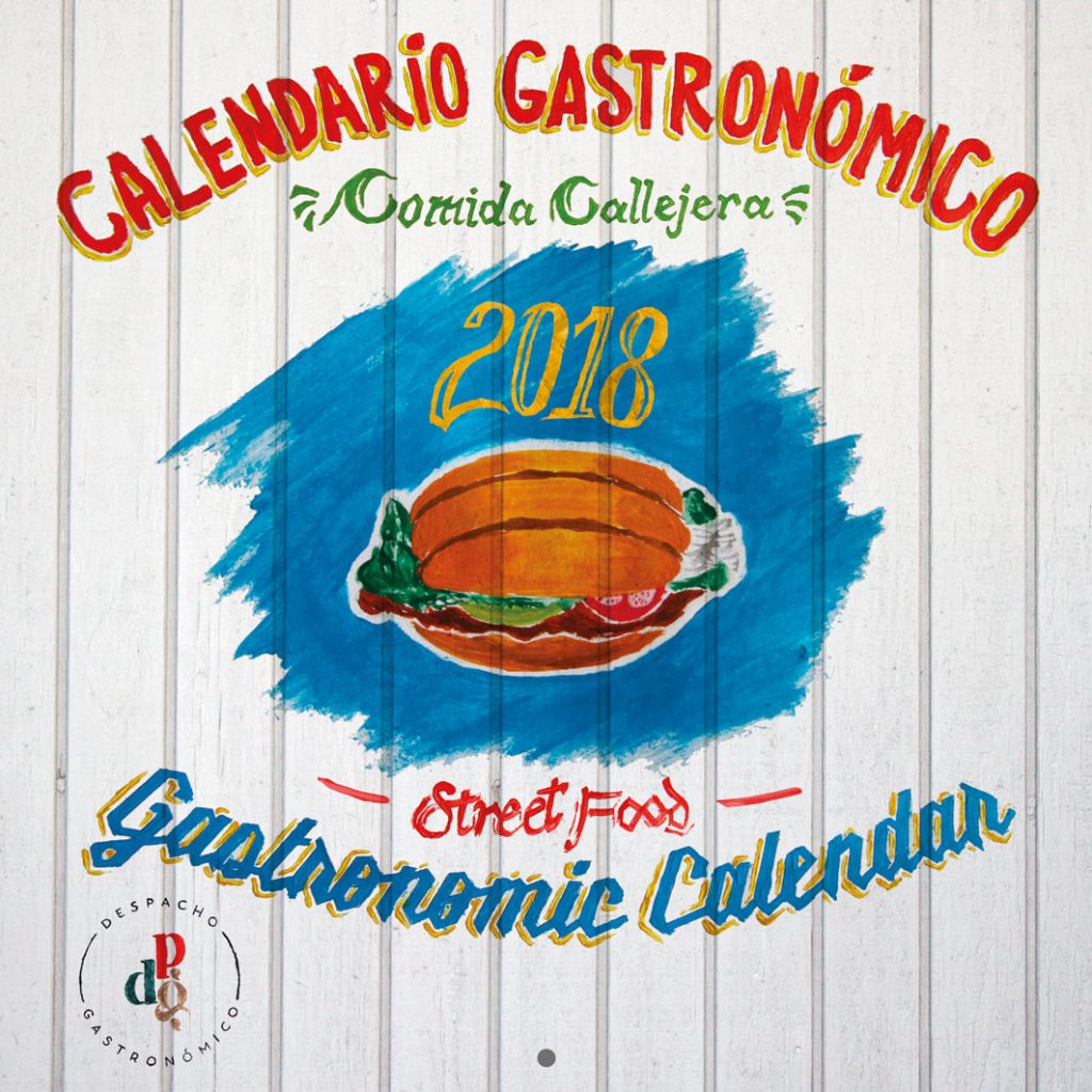 10 ediciones de Calendario Gastronómico: imagen del calendario de 2018 Foto: Cortesía