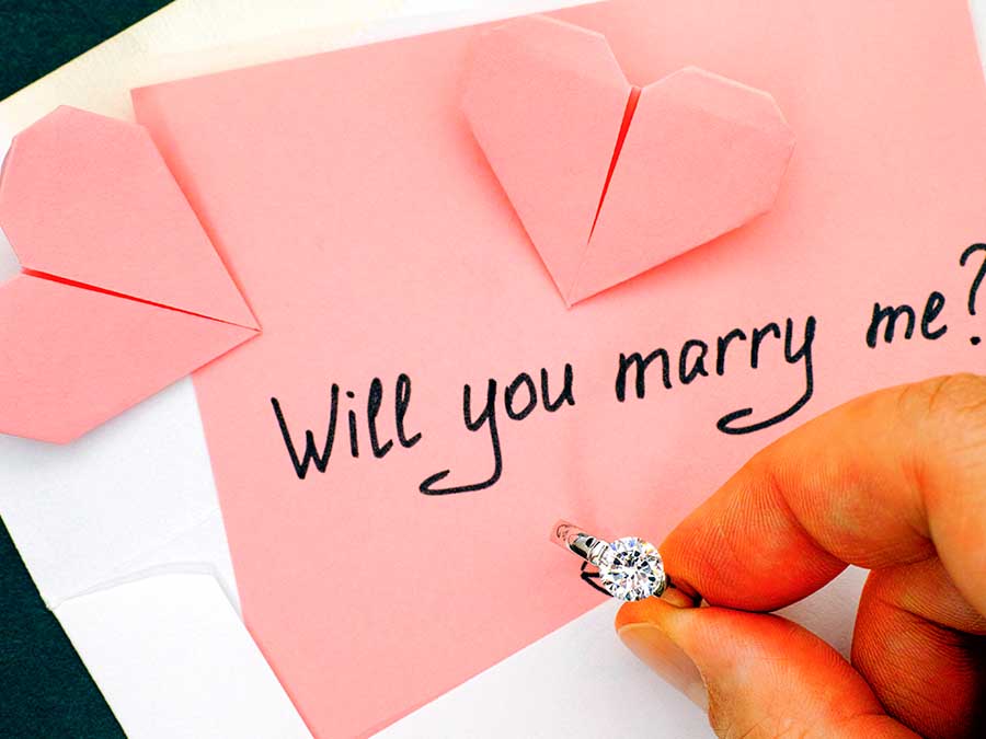 Anímate a pedir matrimonio con una carta de amor