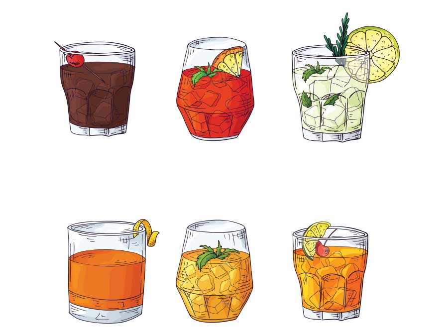 Cocteles clásicos: ¿cuál serías según tu forma de relacionarte?